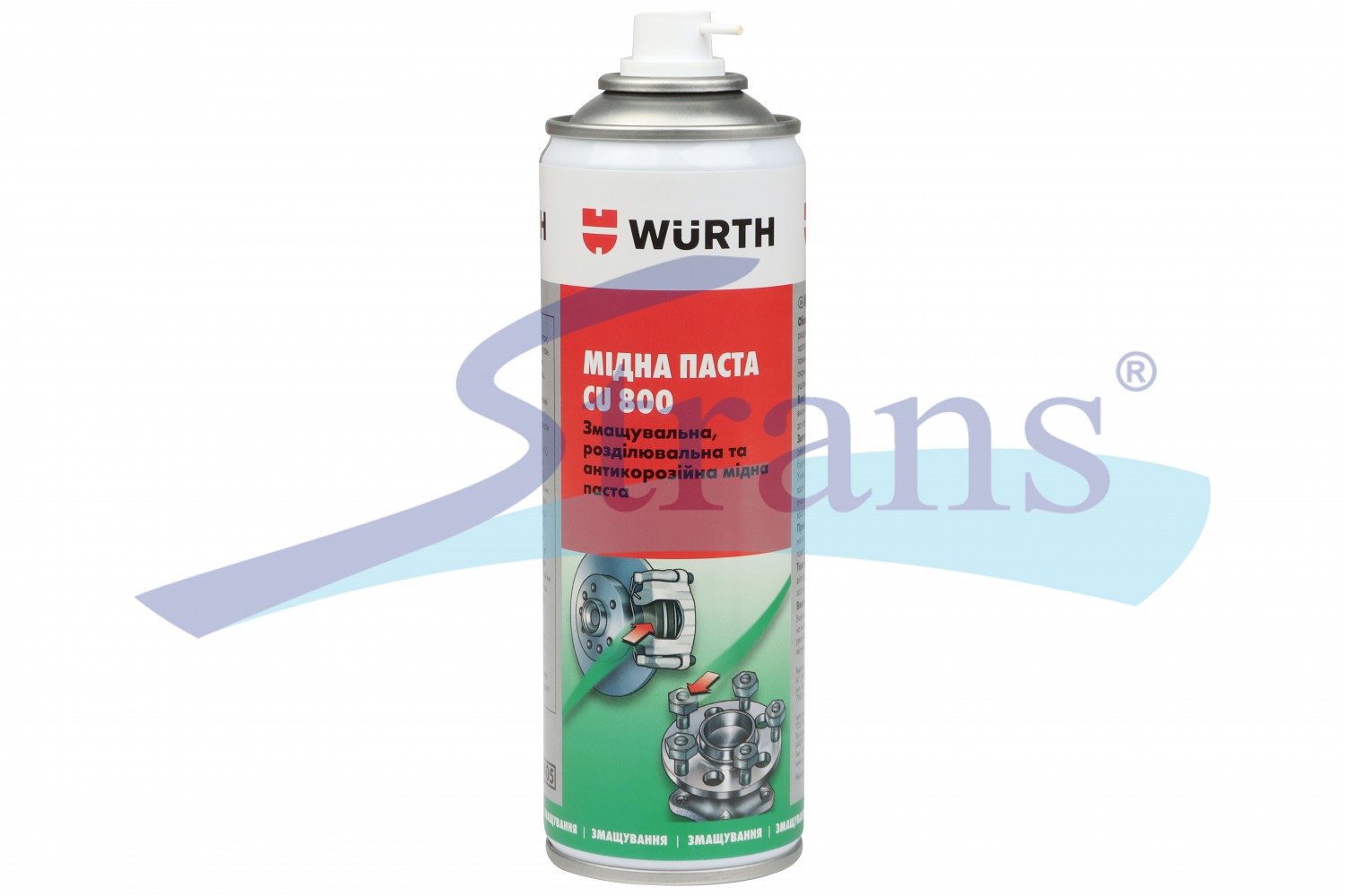 Змазка Мідна Спрей 300Мл Високотемпературна 0893800 купити в